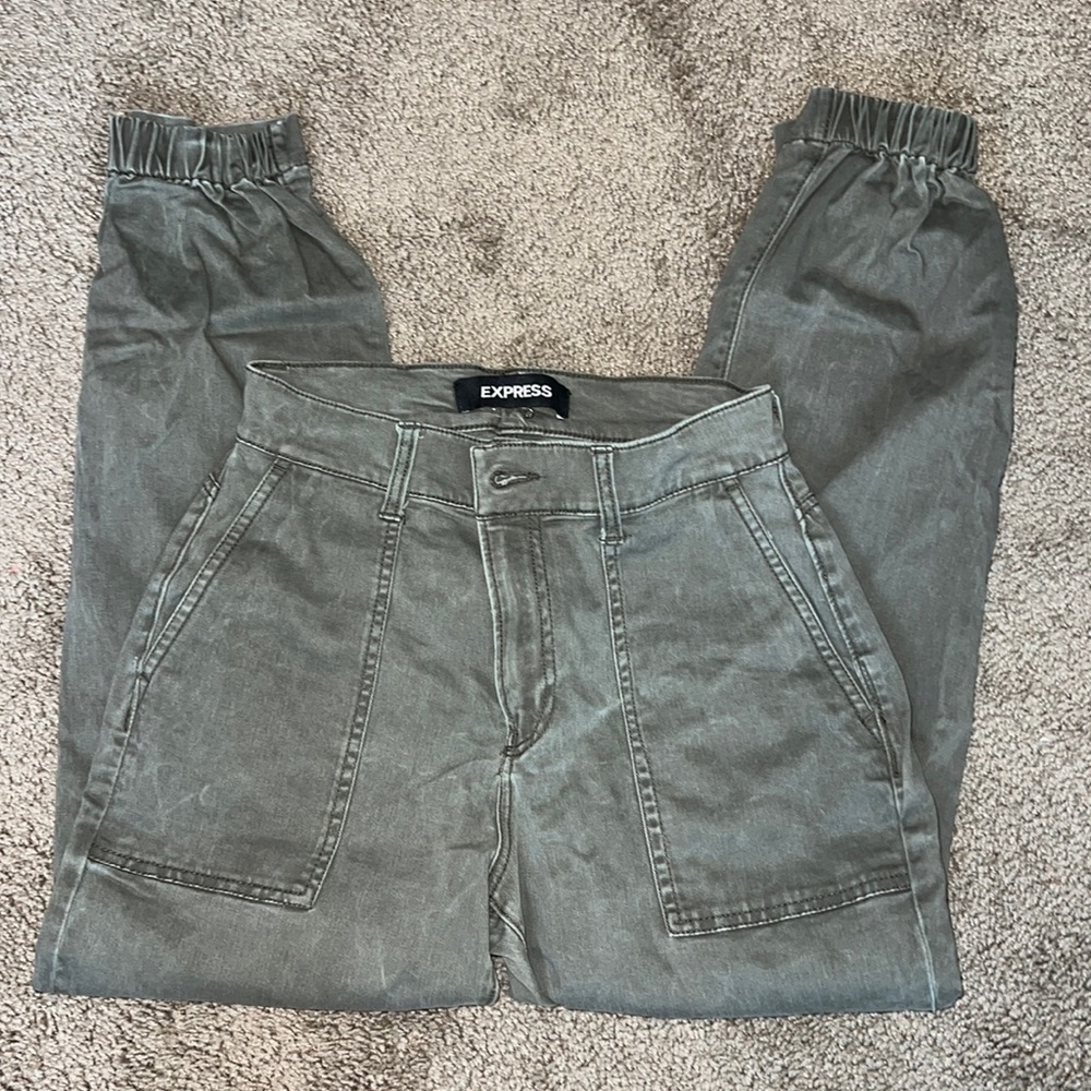 Army Green Joggers
